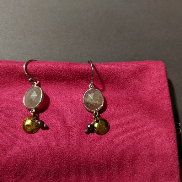 Silpada Stepping Stone Earring 925:New in Box - Picture 2 of 2